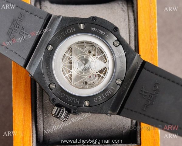 Z Factory Swiss Copy Hublot Sang Bleu Citizen Watch 45mm Solid Black Z Factory Swiss Copy Hublot Sang Bleu Citizen Watch 45mm Solid Black