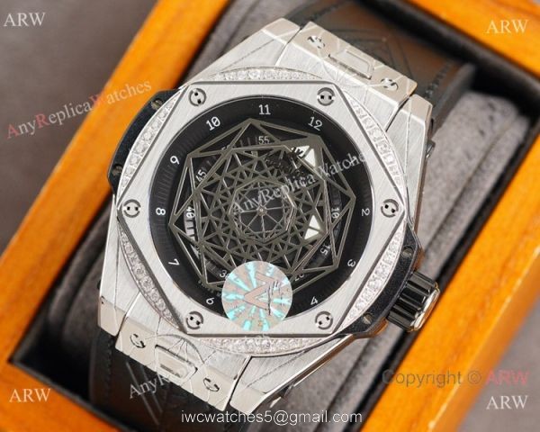 Z Factory Swiss Copy Hublot Sang Bleu Diamond Bezel Watch 2021 New Z Factory Swiss Copy Hublot Sang Bleu Diamond Bezel Watch 2021 New