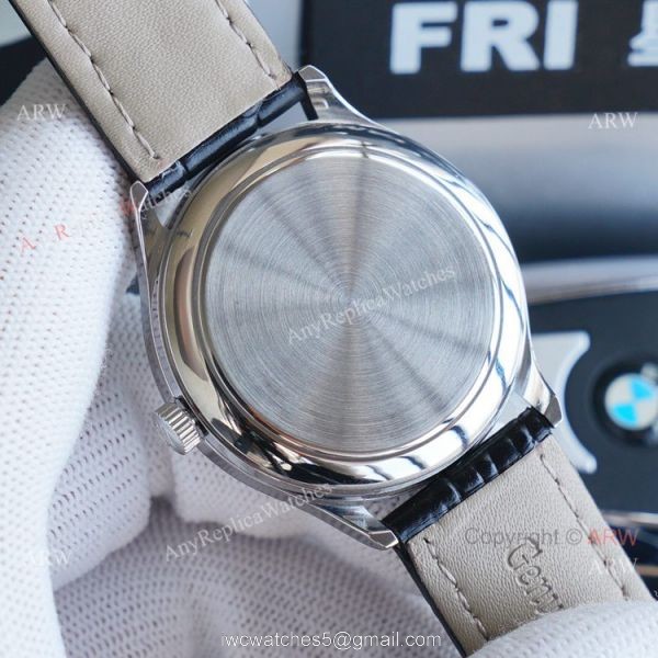 High Copy Vintage Rolex Cellini Stainless Steel Watch With A Brown Leather Strap High Copy Vintage Rolex Cellini Stainless Steel Watch With A Brown Leather Strap