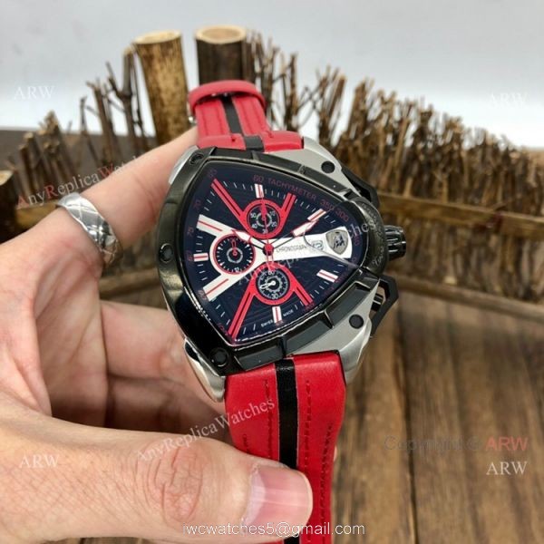 Replica Tonino Lamborghini Blue Face Chronograph Watch 46mm Replica Tonino Lamborghini Blue Face Chronograph Watch 46mm