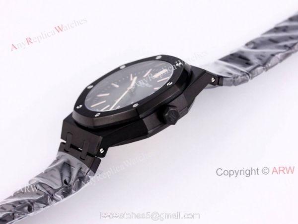 New Audemars Piguet Royal Oak Jumbo Green Dial All Black Mens Replica Watches 41mm New Audemars Piguet Royal Oak Jumbo Green Dial All Black Mens Replica Watches 41mm