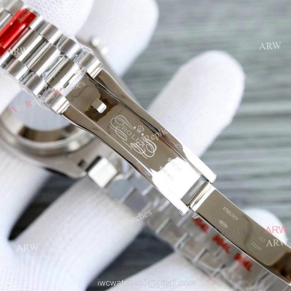 New Rolex Day Date Turquoise Roman Dial M128238 Stainless Steel Copy Watch 36mm New Rolex Day Date Turquoise Roman Dial M128238 Stainless Steel Copy Watch 36mm