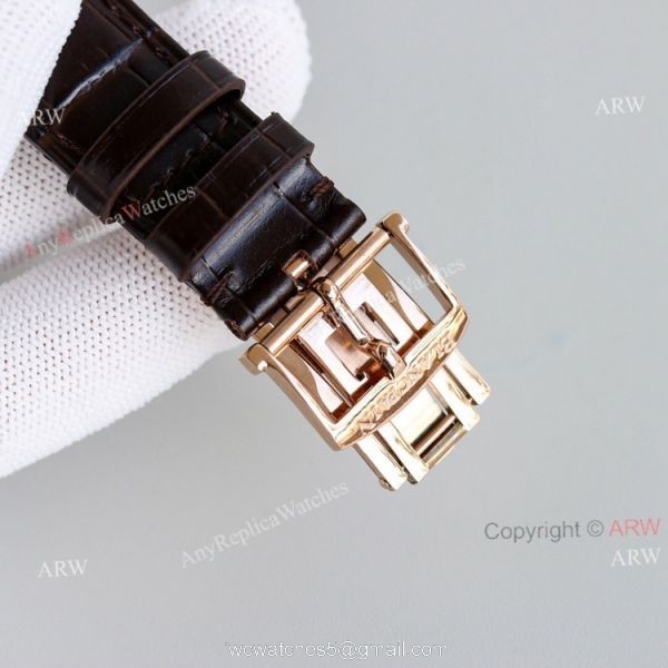 V2 New Upgraded Replica Blancpain Moon Phase Rose Gold Watch Blue Dial Blue Leather Strap V2 New Upgraded Replica Blancpain Moon Phase Rose Gold Watch Blue Dial Blue Leather Strap