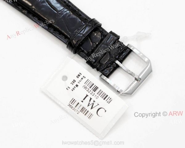 New IWC Ingenieur IW323310 Laureus Automatic Blue Face Black Leather Strap Watch Replica New IWC Ingenieur IW323310 Laureus Automatic Blue Face Black Leather Strap Watch Replica