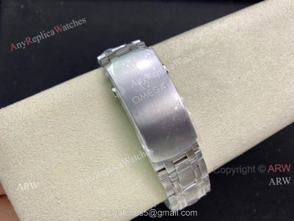 OMF Omega Seamaster With Grey Dial Ss Bracelet Blue Ceramic Bezel High End Replica 44mm OMF Omega Seamaster With Grey Dial Ss Bracelet Blue Ceramic Bezel High End Replica 44mm