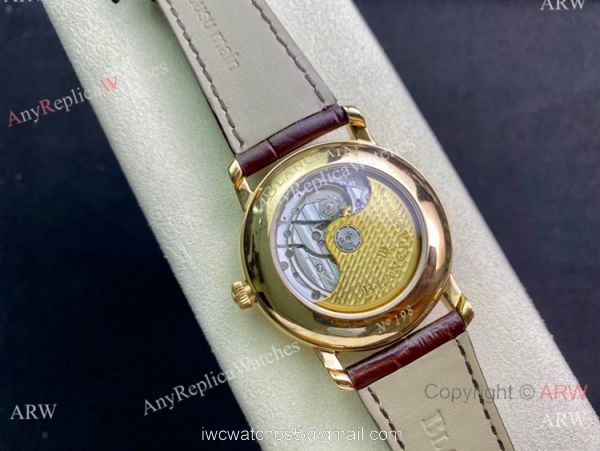HG Factory Blancpain Villeret Grand Date 40mm 6669 Watch Gold Case HG Factory Blancpain Villeret Grand Date 40mm 6669 Watch Gold Case