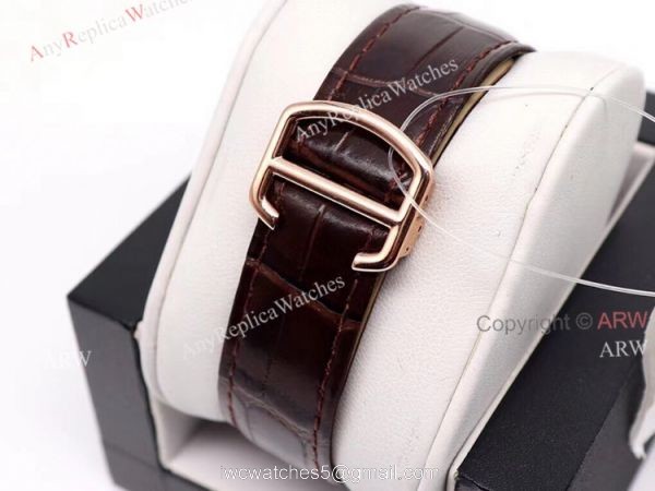 Replica Cartier Ballon Bleu 42mm Leather Strap Rose Gold Watch With Diamonds Replica Cartier Ballon Bleu 42mm Leather Strap Rose Gold Watch With Diamonds