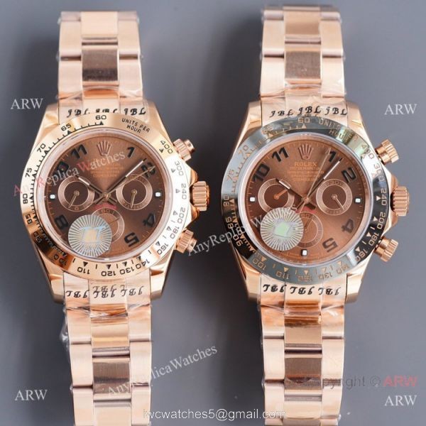 2021 New! Swiss Quality Replica Rolex Daytona 40 Watch Chocolate Arabic Markers 2021 New! Swiss Quality Replica Rolex Daytona 40 Watch Chocolate Arabic Markers