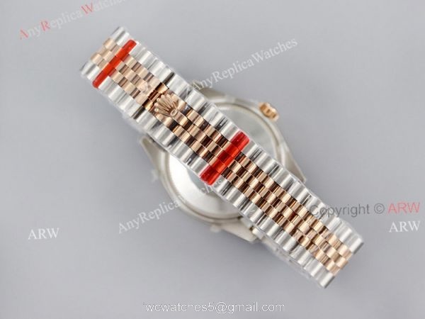 1:1 EWF Rolex Datejust Rose Gold Chocolate Dial With Diamonds High End Replica Watch 1:1 EWF Rolex Datejust Rose Gold Chocolate Dial With Diamonds High End Replica Watch