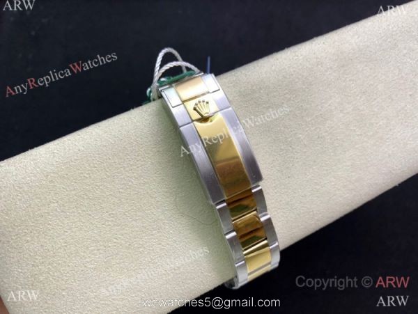 Highest Quality Rolex Daytona JH Factory Clone 4130 Watch Two Tone Arabic Markers Highest Quality Rolex Daytona JH Factory Clone 4130 Watch Two Tone Arabic Markers