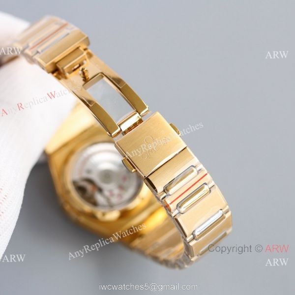 Swiss Copy Omega Constellation 8700 All Gold Watch 29MM Swiss Copy Omega Constellation 8700 All Gold Watch 29MM