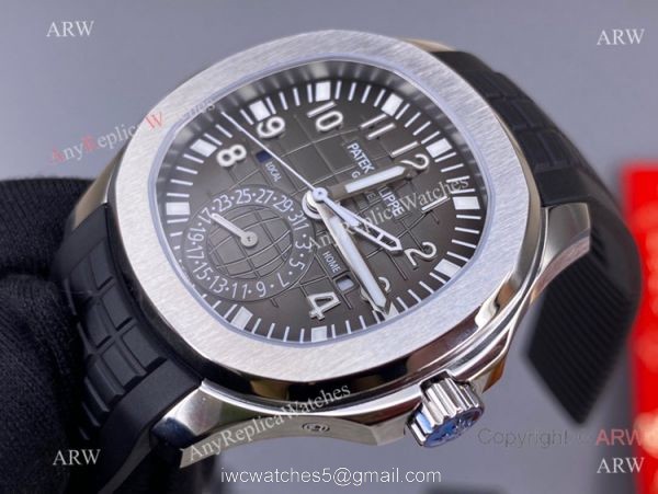 ZF Factory Patek Philippe Aquanaut 5164A Cal.324 Watch Gray Dial 40.8mm ZF Factory Patek Philippe Aquanaut 5164A Cal.324 Watch Gray Dial 40.8mm