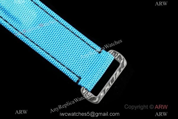 NEW! TW Factory 1-1 Rolex DIW NTPT Carbon Daytona Watch 7750 Chronograph Blue Fabric Leather Band NEW! TW Factory 1-1 Rolex DIW NTPT Carbon Daytona Watch 7750 Chronograph Blue Fabric Leather Band