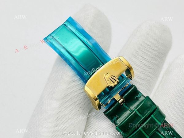DR Factory Rolex Day date Green Version Copy Watch Swiss 2836 Movement DR Factory Rolex Day date Green Version Copy Watch Swiss 2836 Movement