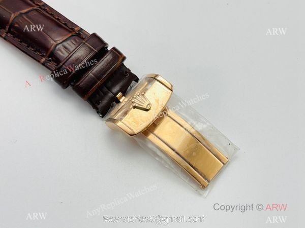 DR Factory Rolex Day date Rose Gold 36mm Copy Watch Swiss 2836 Movement DR Factory Rolex Day date Rose Gold 36mm Copy Watch Swiss 2836 Movement