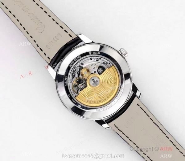 2021 New! Swiss Copy Vacheron Constantin Patrimony Moon Watch White Dial with Retrograde Date 2021 New! Swiss Copy Vacheron Constantin Patrimony Moon Watch White Dial with Retrograde Date