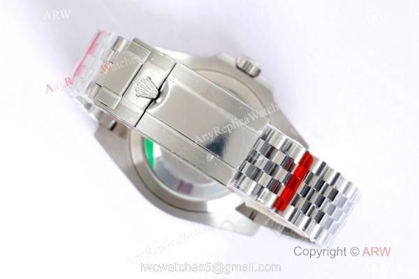 (EW)Clone Rolex GMT-Master ii Pepsi ew 3186 Watch 126710blro Stainless Steel Jubilee Strap (EW)Clone Rolex GMT-Master ii Pepsi ew 3186 Watch 126710blro Stainless Steel Jubilee Strap