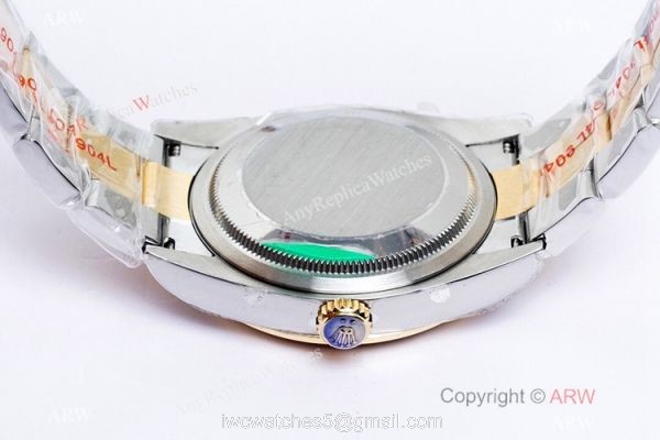 (EW Factory)Swiss Copy Rolex Explorer 36mm EWF 3230 904L Two Tone Black Dial Bracelet (EW Factory)Swiss Copy Rolex Explorer 36mm EWF 3230 904L Two Tone Black Dial Bracelet