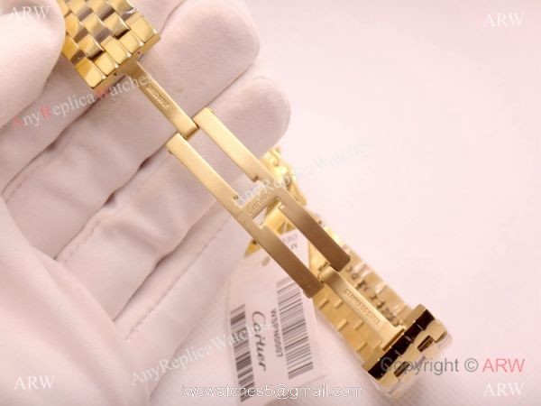 High Quality Cartier Panthere de Watch Yellow Gold Diamond Bezel 27mm High Quality Cartier Panthere de Watch Yellow Gold Diamond Bezel 27mm