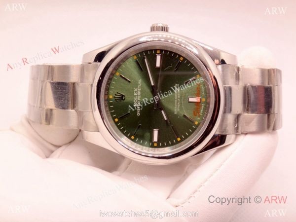 Copy Rolex Oyster Perpetual Olive Green Dial Stainless Steel Watch 39mm for Men Copy Rolex Oyster Perpetual Olive Green Dial Stainless Steel Watch 39mm for Men