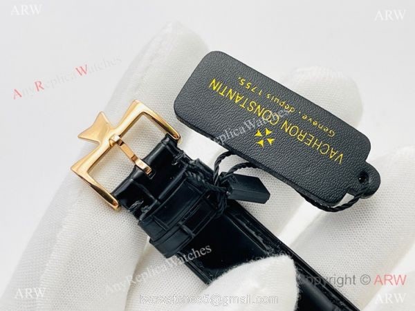 TWS Factory 1:1 Replica Vacheron Constantin Malte Dual Time Regulateur Watch 9015 Rose Gold Black TWS Factory 1:1 Replica Vacheron Constantin Malte Dual Time Regulateur Watch 9015 Rose Gold Black