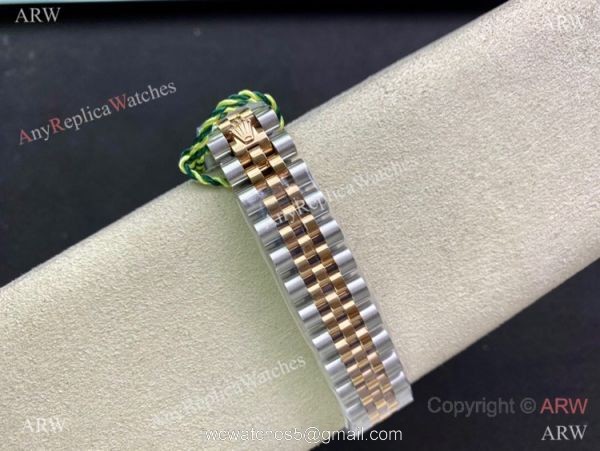 Swiss Clone Rolex Datejust WF 31mm Midsize Watch Two Tone Rose Gold Salmon Dial Swiss Clone Rolex Datejust WF 31mm Midsize Watch Two Tone Rose Gold Salmon Dial