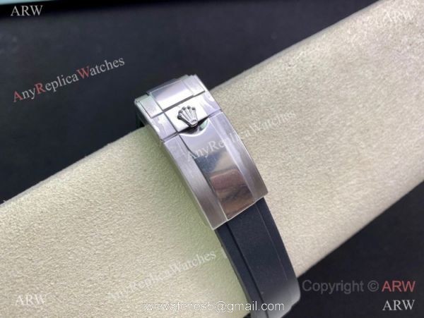 Swiss Copy Rolex Daytona A7750 Chronograph Watch Rhodium Gray Dial Oysterflex Strap Swiss Copy Rolex Daytona A7750 Chronograph Watch Rhodium Gray Dial Oysterflex Strap
