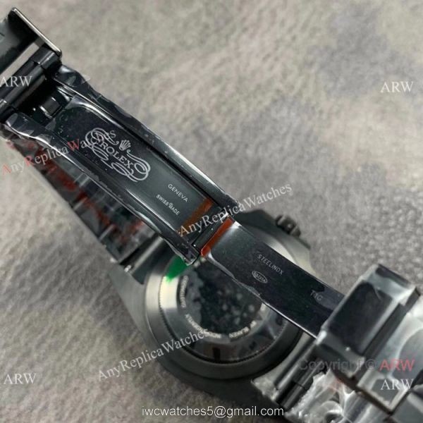 GS Factory Rolex GMT-Master II Blaken Swiss 2824 Watch Black Venom DLC case 40mm GS Factory Rolex GMT-Master II Blaken Swiss 2824 Watch Black Venom DLC case 40mm