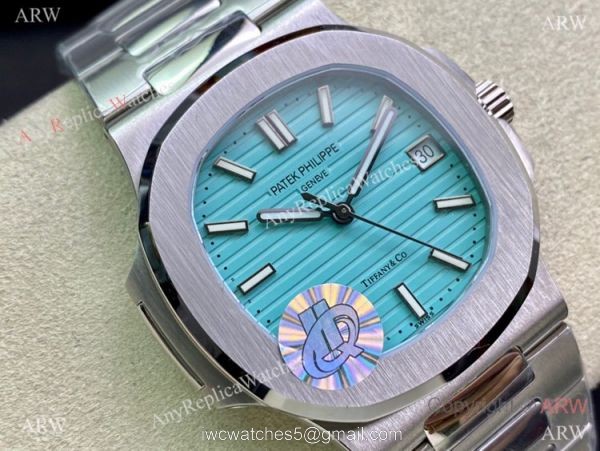 (2022 New) Replica Patek Philippe Nautilus Tif fany Limited edition Cal.324 Watch (2022 New) Replica Patek Philippe Nautilus Tif fany Limited edition Cal.324 Watch
