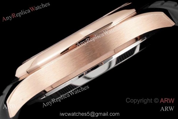 Swiss Quality Copy Patek Philippe Aquanaut Citizen 8215 Watch Rose Gold Chocolate Diamond Bezel Swiss Quality Copy Patek Philippe Aquanaut Citizen 8215 Watch Rose Gold Chocolate Diamond Bezel
