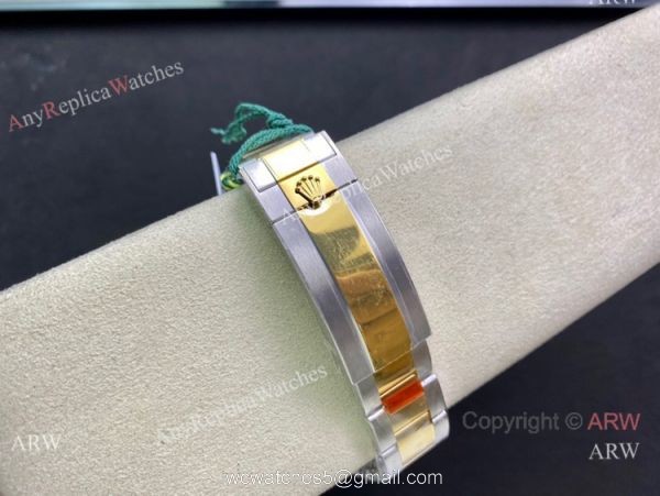 (JVS) Swiss Grade Rolex Submariner 41mm JVS Factory New 3235 Wrist 2-Tone Black Ceramic (JVS) Swiss Grade Rolex Submariner 41mm JVS Factory New 3235 Wrist 2-Tone Black Ceramic