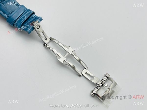 Swiss Grade 1 Vacheron Constantin Overseas Blue Diamond Watch Swiss Quartz 33mm Swiss Grade 1 Vacheron Constantin Overseas Blue Diamond Watch Swiss Quartz 33mm