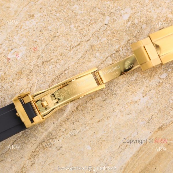 Replica V3 Rolex Daytona Black Face Gold Case Ceramic bezel Man Watch Replica V3 Rolex Daytona Black Face Gold Case Ceramic bezel Man Watch