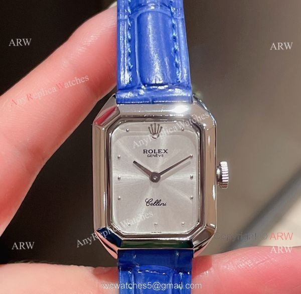 Replica Rolex Cellini Stainless Steel Case Gray Dial 24mm Lady Watch Replica Rolex Cellini Stainless Steel Case Gray Dial 24mm Lady Watch