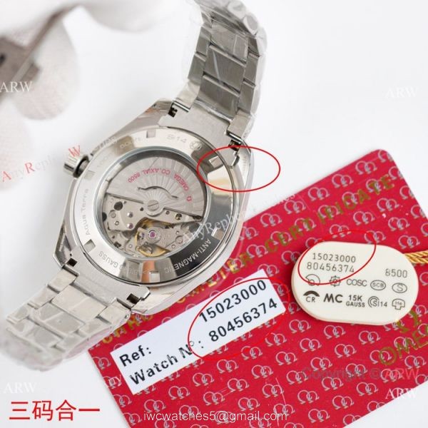 Swiss Quality Omega Aqua Terra 150m Citizen 8215 Watch Silver Wave Dial Swiss Quality Omega Aqua Terra 150m Citizen 8215 Watch Silver Wave Dial