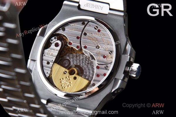 GR Factory Super Clone Patek Philippe Nautilus Moonphase 5712 Watch New Baby Blue Dial GR Factory Super Clone Patek Philippe Nautilus Moonphase 5712 Watch New Baby Blue Dial