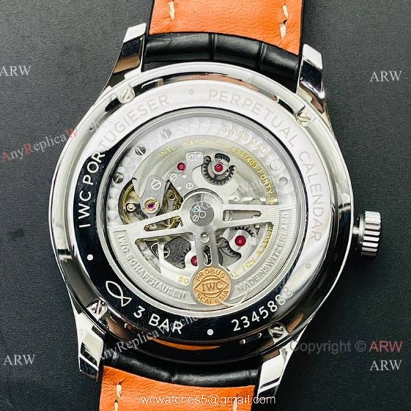 IWS Factory V2 IWC Portuguese Perpetual Calendar Watch Gold Arabic Markers IWS Factory V2 IWC Portuguese Perpetual Calendar Watch Gold Arabic Markers