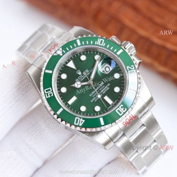 AVA Swiss Copy Rolex Submariner Date 40 Cal.3135 Watch Green Dial 904L Steel AVA Swiss Copy Rolex Submariner Date 40 Cal.3135 Watch Green Dial 904L Steel