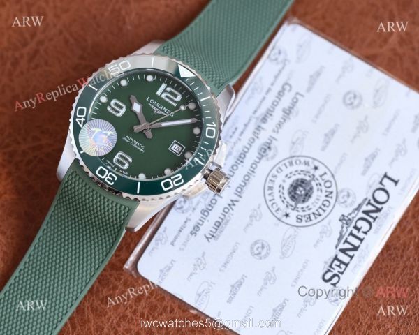 Top Knockoff Longines Hydroconquest Black Watch Rubber Strap 41mm For Men Top Knockoff Longines Hydroconquest Black Watch Rubber Strap 41mm For Men