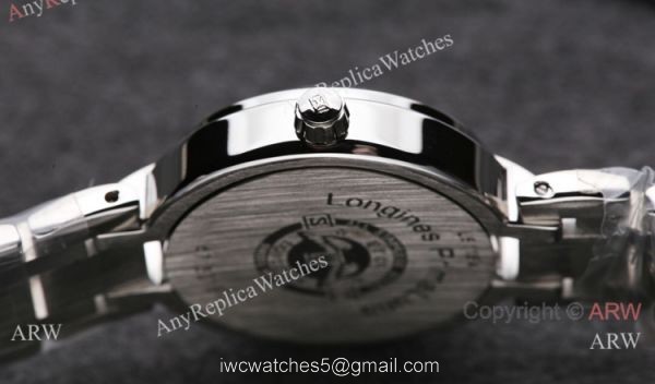 Swiss Quartz Longines PrimaLuna Clone Watch Blue Mop Face Diamond bezel Swiss Quartz Longines PrimaLuna Clone Watch Blue Mop Face Diamond bezel