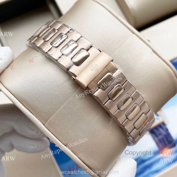 Swiss Quality Patek Philippe Nautilus Citizen 8215 Rose Gold Blue Replica Watches Swiss Quality Patek Philippe Nautilus Citizen 8215 Rose Gold Blue Replica Watches