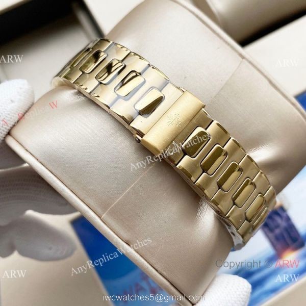 Swiss Quality Patek Philippe Nautilus 8215 Yellow Gold Black Face 42mm Swiss Quality Patek Philippe Nautilus 8215 Yellow Gold Black Face 42mm