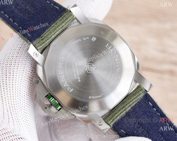 NEW! Clone Panerai Luminor Marina Esteel &8216;Verde Smeraldo PAM01356 Watch Olive Green 44mm NEW! Clone Panerai Luminor Marina Esteel &8216;Verde Smeraldo PAM01356 Watch Olive Green 44mm