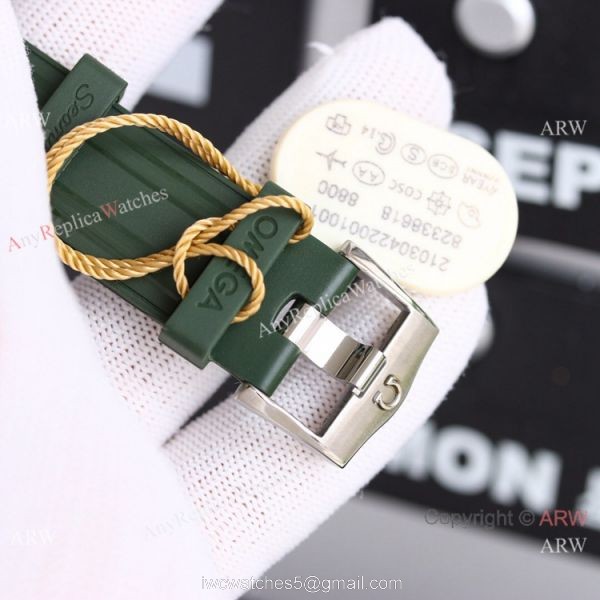 Omega 2022 Novelties Swiss Omega Seamaster 300m Diver VSF 8800 Green Rubber Strap Watch Omega 2022 Novelties Swiss Omega Seamaster 300m Diver VSF 8800 Green Rubber Strap Watch