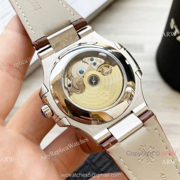 Clone Patek Philippe Annual Calendar Nautilus Watch Gray Dial Diamond Bezel Clone Patek Philippe Annual Calendar Nautilus Watch Gray Dial Diamond Bezel
