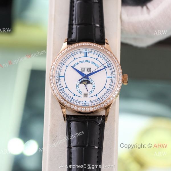 Swiss Quality Patek Philippe Calatrava 5296g Rose Gold Watch with Citizen Swiss Quality Patek Philippe Calatrava 5296g Rose Gold Watch with Citizen