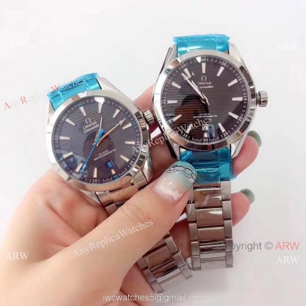 2019 Copy Omega Seamaster Aqua Terra 150m Watch Stainless Steel Gray Dial 2019 Copy Omega Seamaster Aqua Terra 150m Watch Stainless Steel Gray Dial