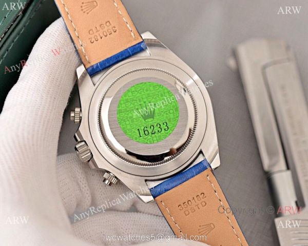 Rolex Daytona Blue Dial Replica Blue Leather Strap Watch Rolex Daytona Blue Dial Replica Blue Leather Strap Watch