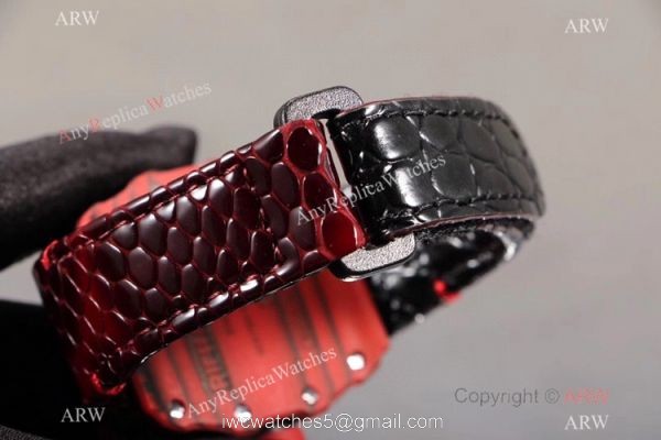 KV Factory 1:1 Richard Mille Tourbillon RM12-01 Red Quartz fiber Case Watch KV Factory 1:1 Richard Mille Tourbillon RM12-01 Red Quartz fiber Case Watch