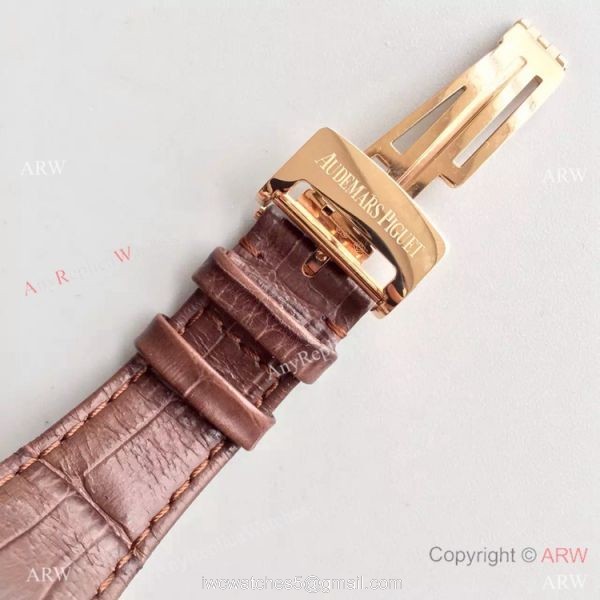 1:1 JF Factory Watch Royal Oak Audemars Piguet Replica Rose Gold Watch